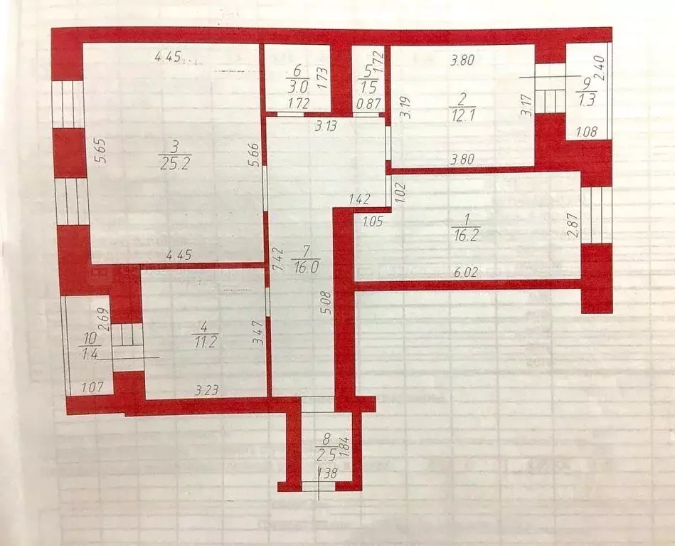 3-к кв. Татарстан, Казань ул. Юлиуса Фучика, 82 (90.4 м) - Фото 1