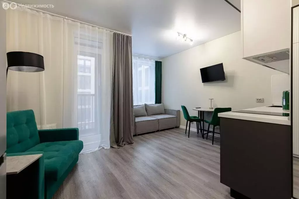 Квартира-студия: Санкт-Петербург, Уральская улица, 25 (24.5 м) - Фото 2