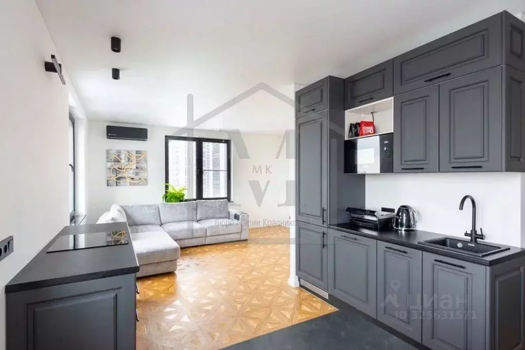 3-к кв. Москва 1-й Пехотный пер., 2 (72.0 м) - Фото 1