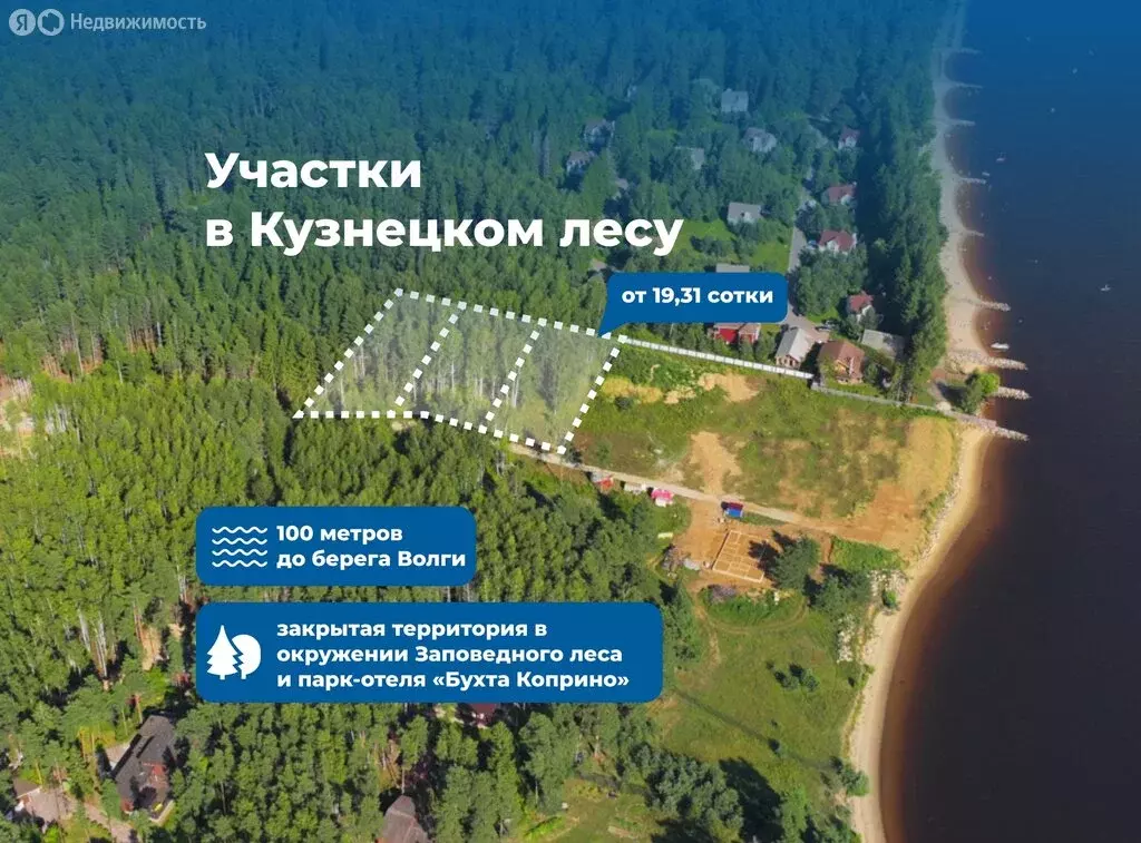 Участок в Ярославская область, Рыбинский муниципальный округ, ... - Фото 1