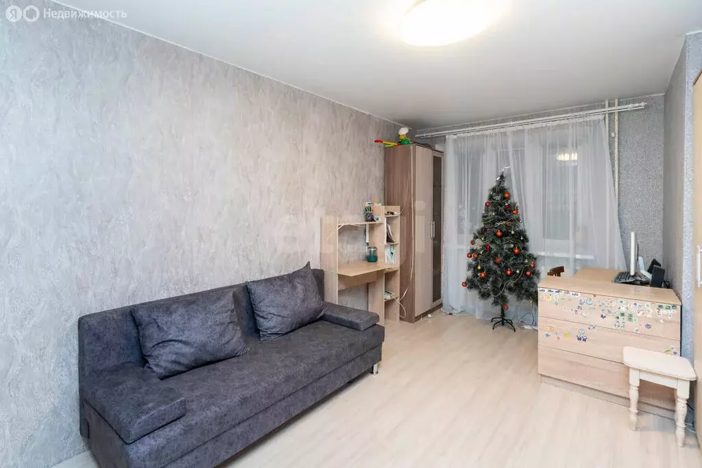 1-комнатная квартира: Тюмень, Малая Боровская улица, 28 (34.9 м) - Фото 1