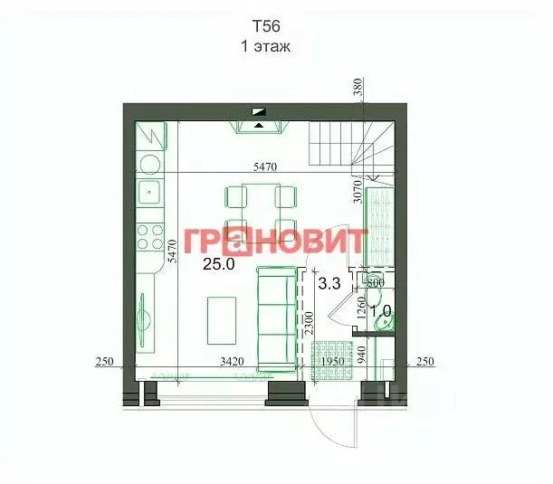 Таунхаус в Новосибирская область, Новосибирский район, Мичуринский ... - Фото 1