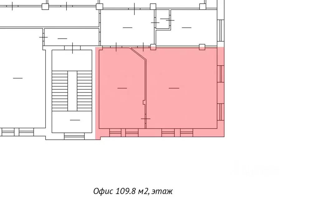 Офис в Санкт-Петербург Звенигородская ул., 9-11К (110 м) - Фото 2