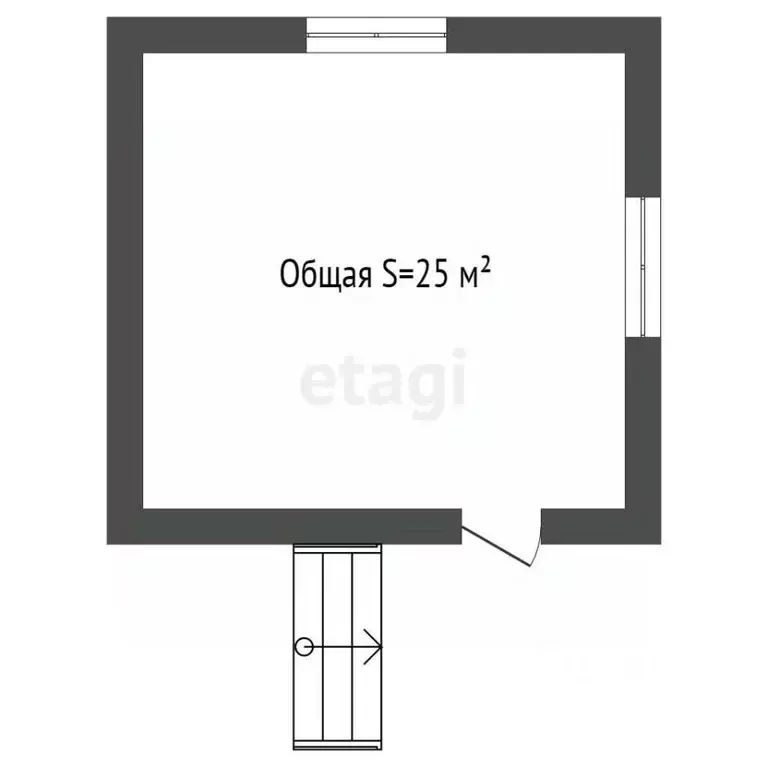 Дом в Брянская область, Брянск Дормаш-3 садовое общество, 62 (25 м) - Фото 1