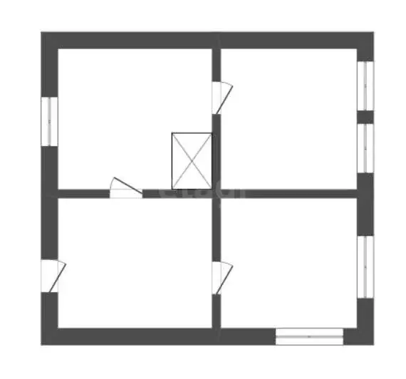Дом в село Чигорак, улица Калинина (40.2 м) - Фото 1