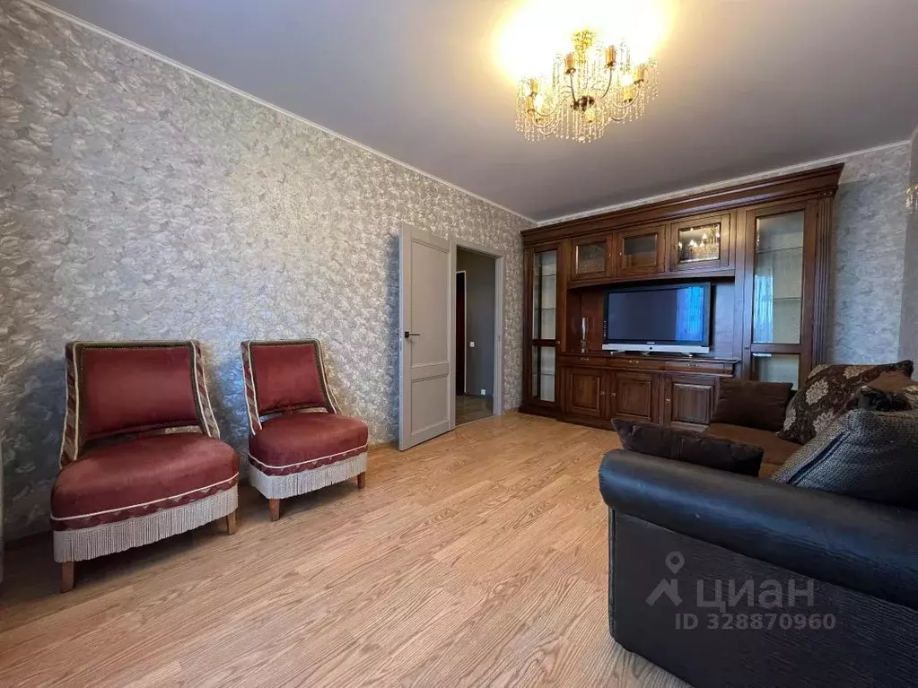 2-к кв. Москва ул. Берзарина, 10К2 (54.2 м) - Фото 1