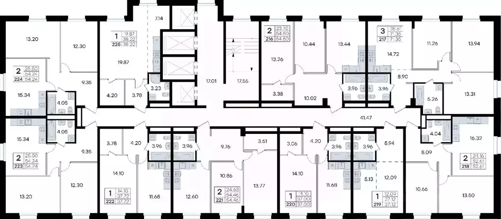 2-к кв. Приморский край, Владивосток ул. Тухачевского, 80 (54.5 м) - Фото 2