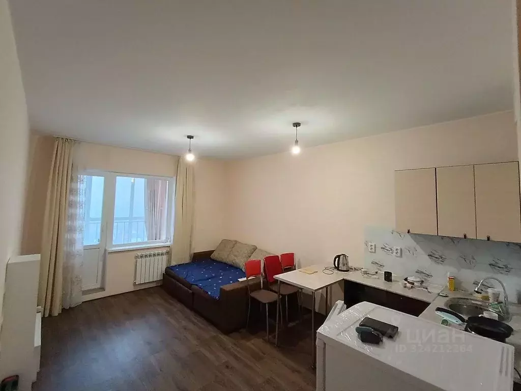 Студия Новосибирская область, Новосибирск ул. Ошанина, 5 (28.1 м) - Фото 1