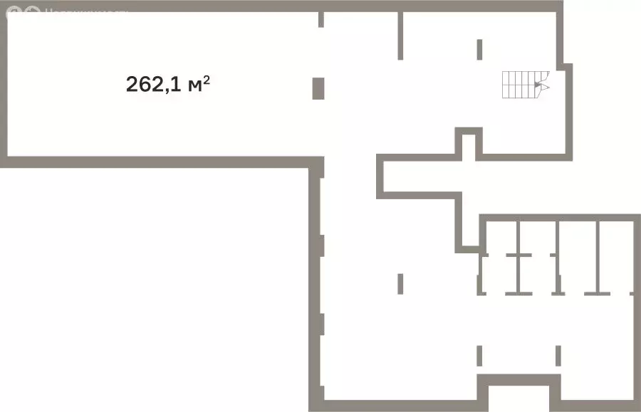 Помещение свободного назначения (262.1 м) - Фото 1