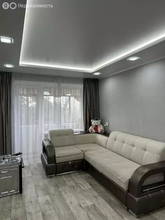 1-комнатная квартира: Октябрьский, 21-й микрорайон, 7 (31 м) - Фото 1