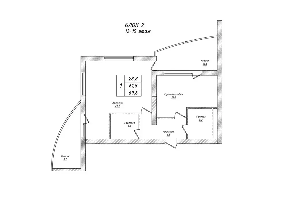 1-комнатная квартира: Алушта, улица Ленина, 37 (69.6 м) - Фото 0