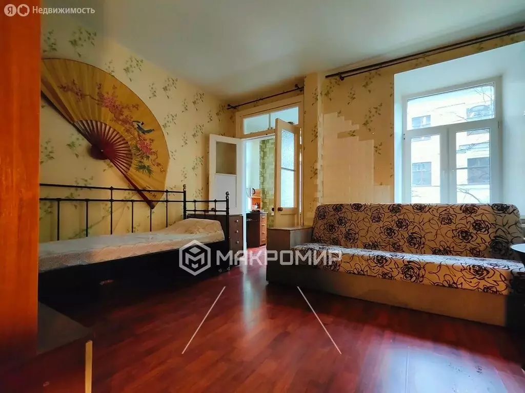 1к в 5-комнатной квартире (26 м) - Фото 2