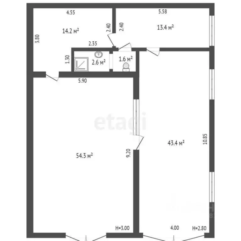 Помещение свободного назначения в Ростовская область, Ростов-на-Дону ... - Фото 2
