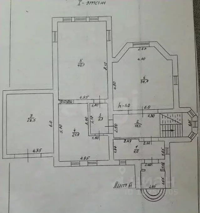 Дом в Липецкая область, Задонский район, с. Хмелинец ул. Степанищева, ... - Фото 2