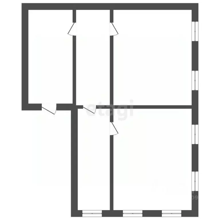 Дом в Мордовия, Ичалковский район, пос. Кендя ул. Кооперативная, 20 ... - Фото 2