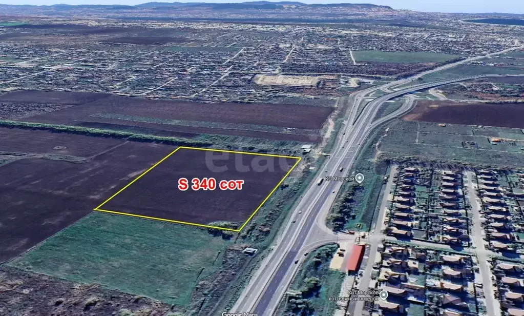 Участок в Краснодарский край, Анапа  (340.0 сот.) - Фото 1