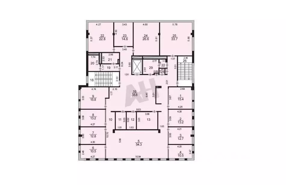 Помещение свободного назначения в Москва Барыковский пер., 2 (487 м) - Фото 2