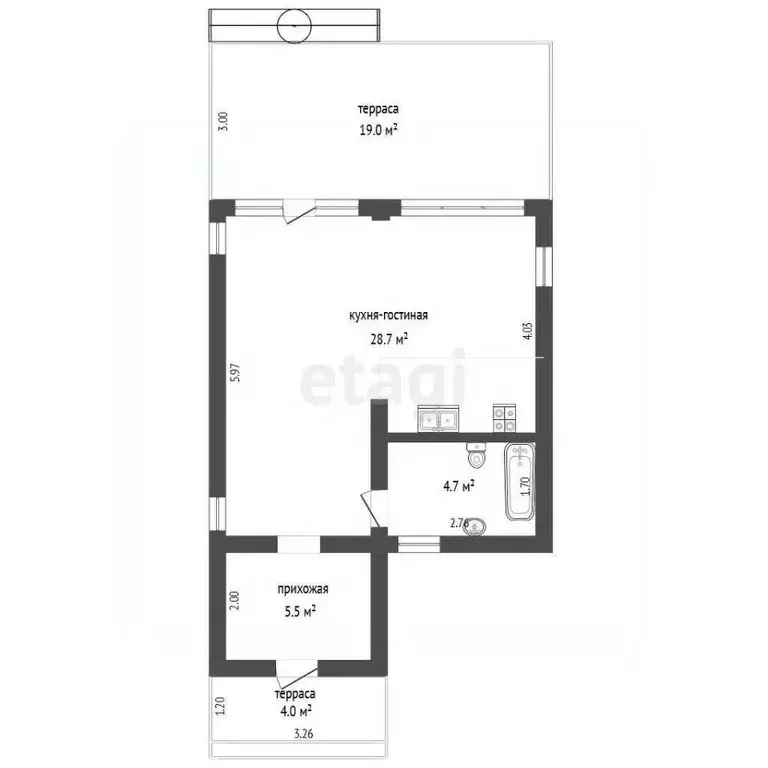 Дом в Тюменская область, Тюменский муниципальный округ, с. Кулига, ... - Фото 2