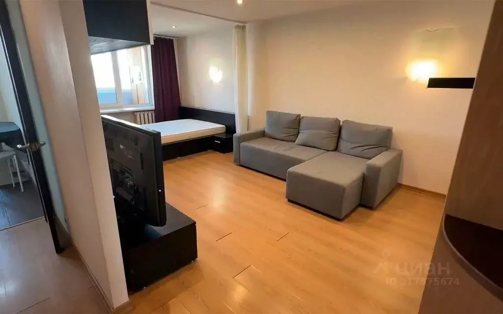 Квартира, 1 комната, 39.4 м - Фото 0