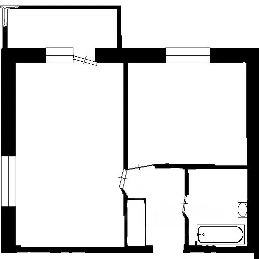 1-к кв. Ленинградская область, Мурино Всеволожский район, ул. ... - Фото 2