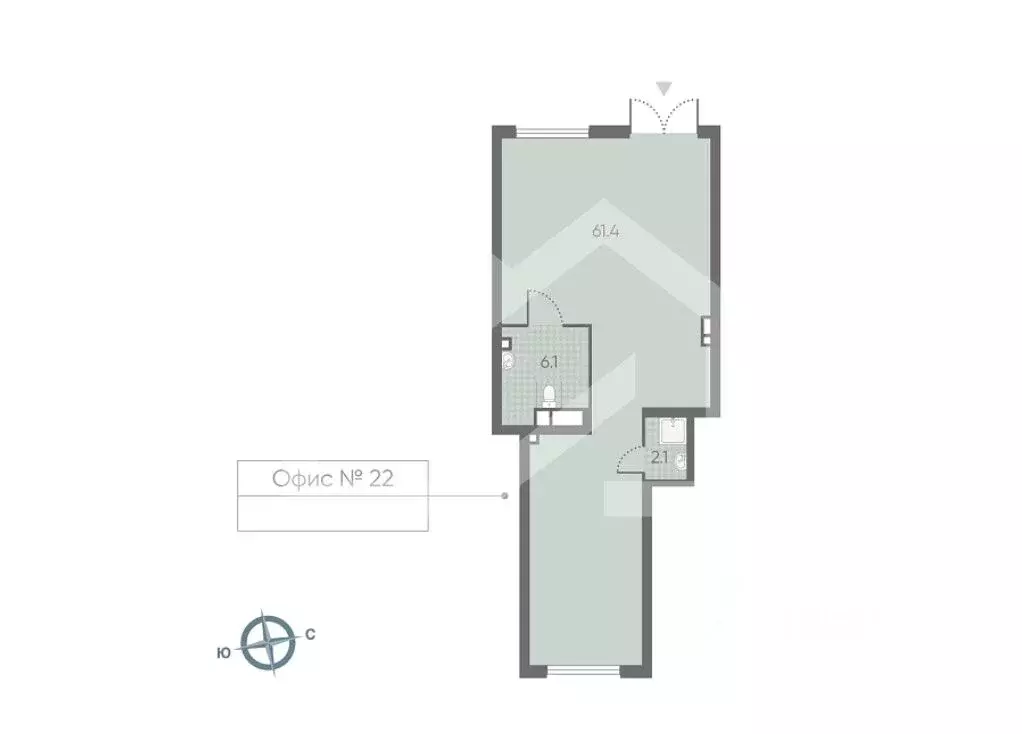 Торговая площадь в Москва Производственная ул., 17 (69 м) - Фото 1