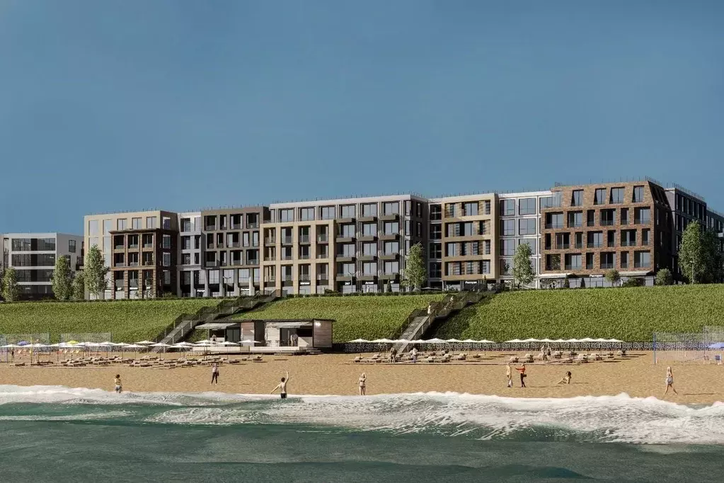 1-к кв. Калининградская область, Зеленоградск ул. Гагарина (63.87 м) - Фото 2