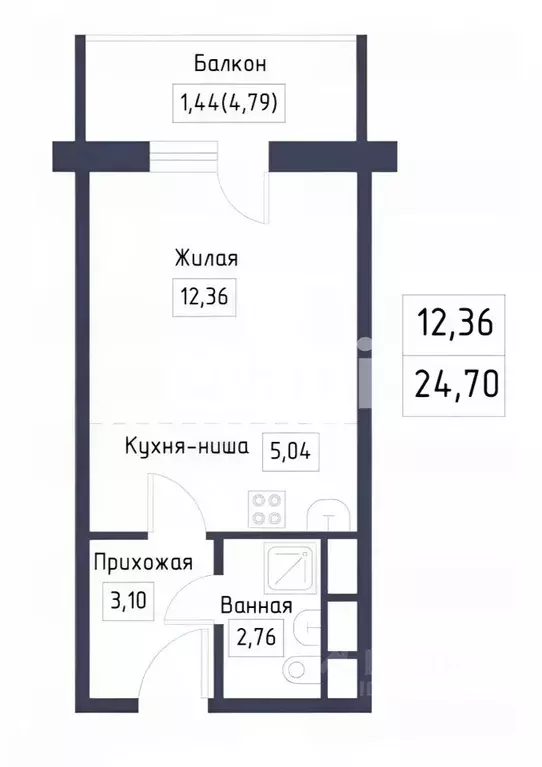 Студия Татарстан, Казань ул. Ярышлар, 6 (23.5 м) - Фото 2