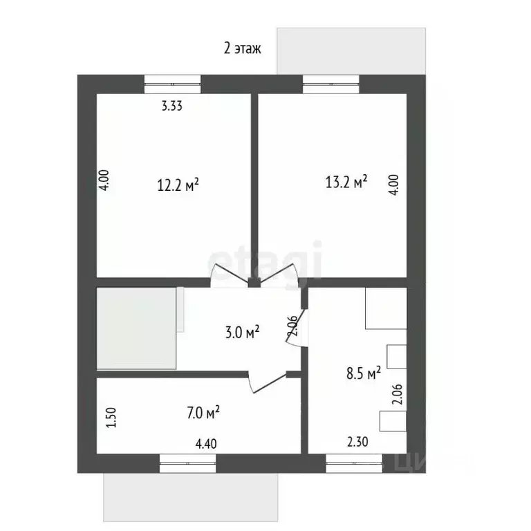 Дом в Марий Эл, Медведевский район, Шойбулакское с/пос, Досаафовец ... - Фото 2
