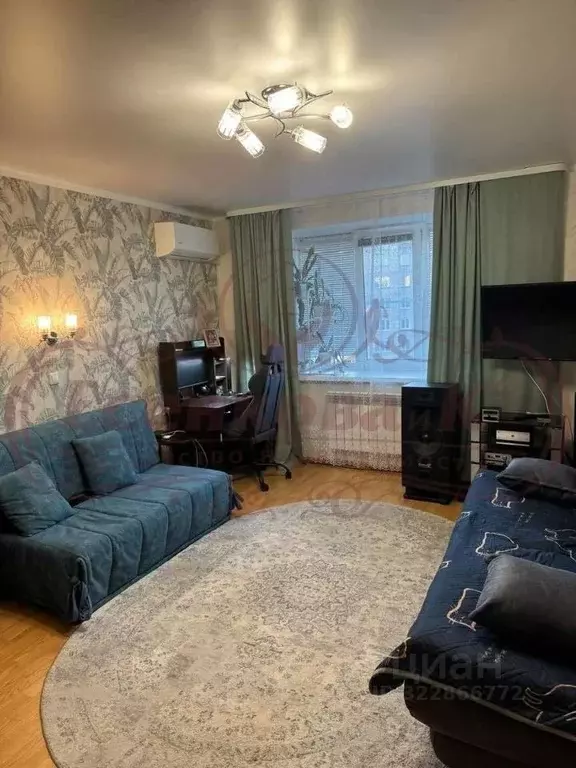 1-к кв. Курганская область, Курган Заозерный жилрайон, 6-й мкр, 31 ... - Фото 2