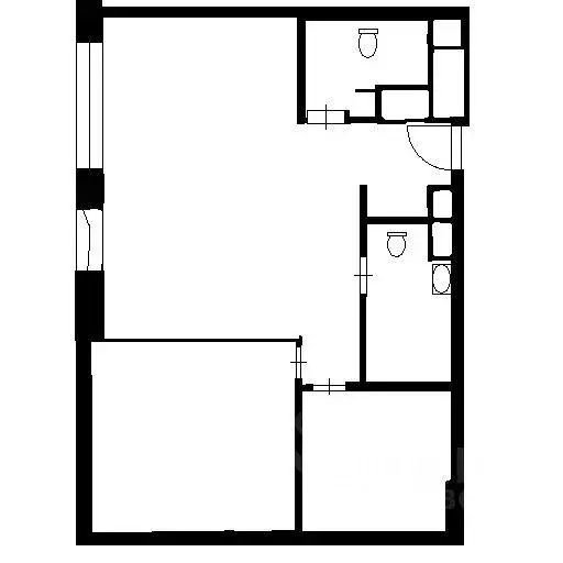 Квартира, 2 комнаты, 76 м - Фото 1