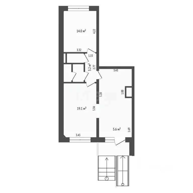 Торговая площадь в Тюменская область, Тюмень Широтная ул., 190к2 (64 ... - Фото 2