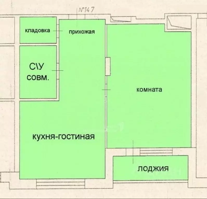1-к кв. Татарстан, Казань ул. Павлюхина, 110В (60.0 м) - Фото 2