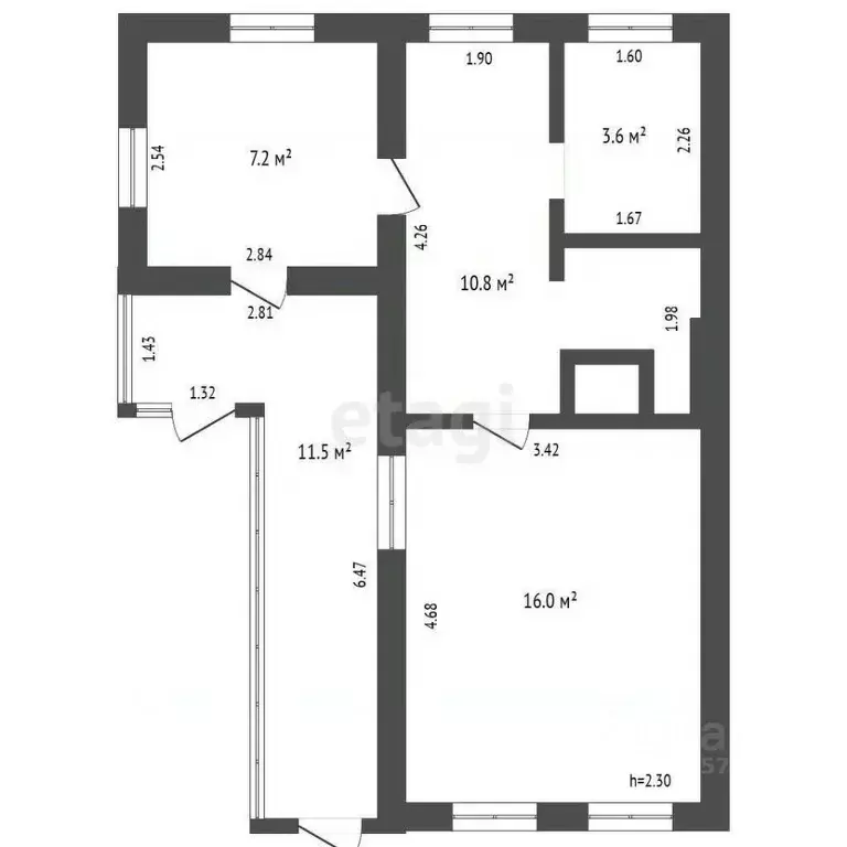 Дом в Челябинская область, Челябинск Архангельская ул., 32 (82 м) - Фото 1