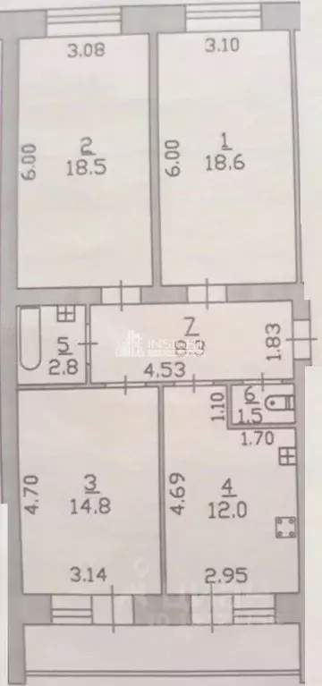 3-к кв. Ямало-Ненецкий АО, Новый Уренгой Строителей мкр, 5/4 (76.5 м) - Фото 2