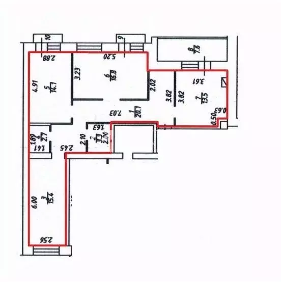 3-к кв. Костромская область, Кострома ул. Ленина, 160Б (86.0 м) - Фото 1