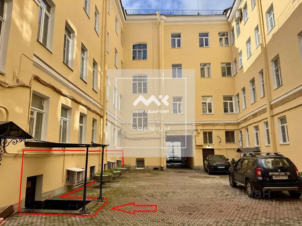 Помещение свободного назначения в Санкт-Петербург наб. Реки Мойки, 28 ... - Фото 1