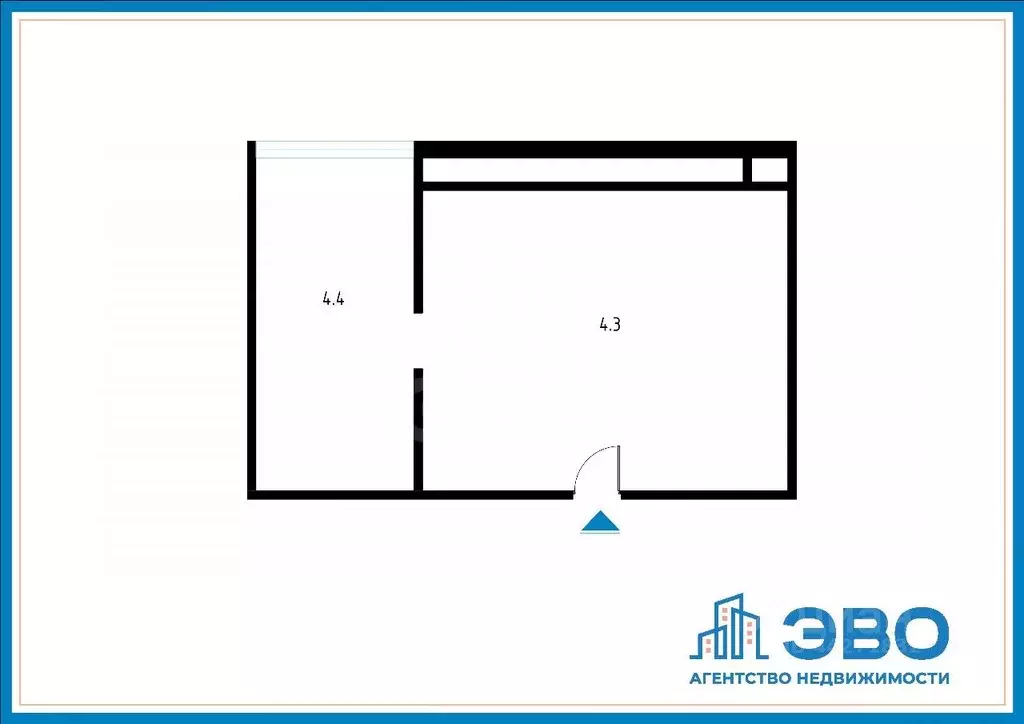 Офис в Санкт-Петербург ул. Оптиков, 4 (54 м) - Фото 2