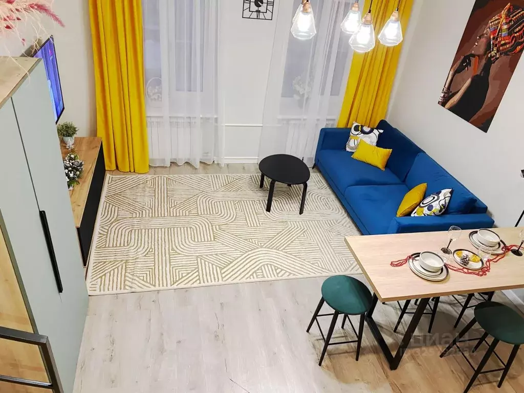 Студия Москва Бауманская ул., 35/1 (34.0 м) - Фото 1