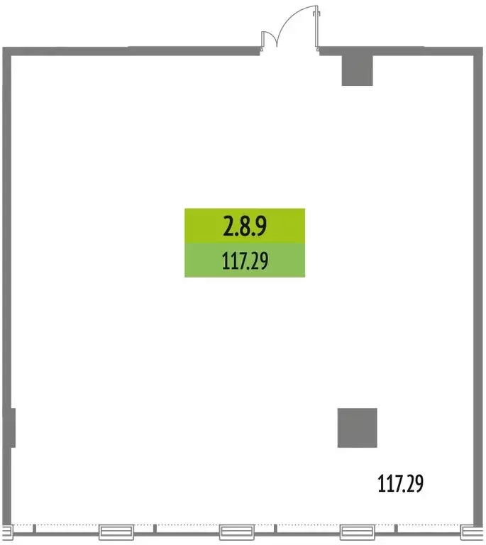 Офис (117.29 м) - Фото 2