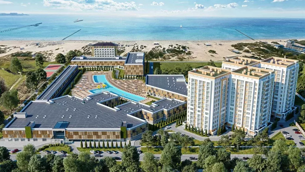 1-к кв. Краснодарский край, Анапа Пионерский просп., 57к2 (38.0 м) - Фото 0