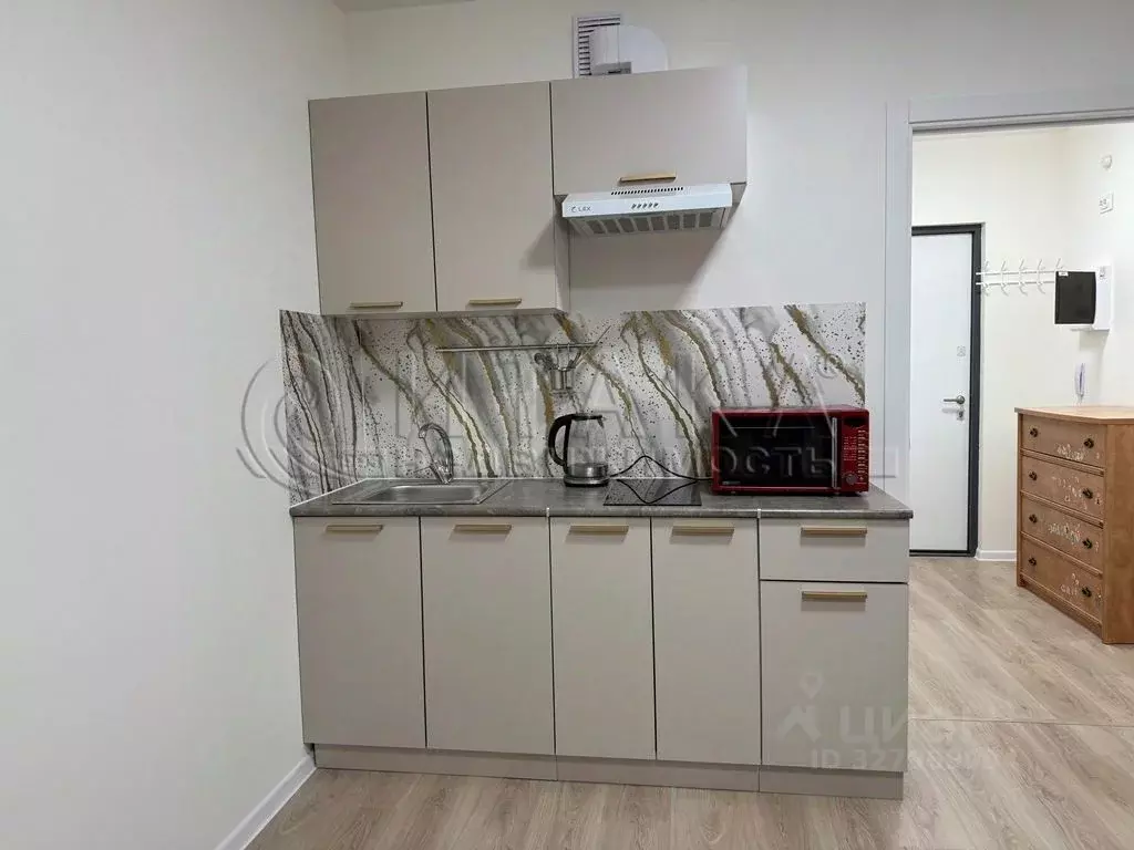 Студия Санкт-Петербург ул. Пахомовская, 18к1 (21.0 м) - Фото 2