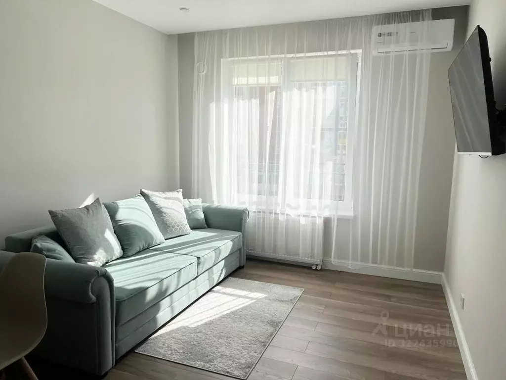 1-к кв. Калининградская область, Зеленоградск ул. Римская, 5к4 (43.0 ... - Фото 1