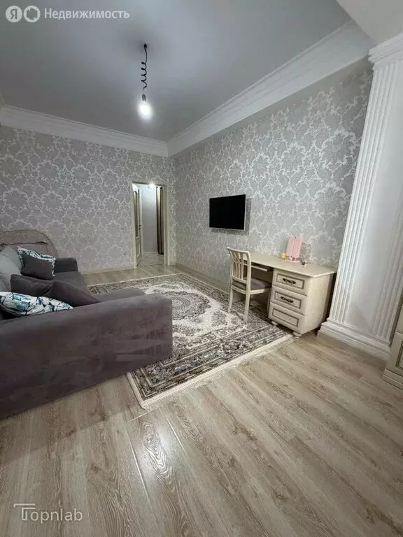 1-комнатная квартира: Махачкала, улица Абдулхамида Юсупова, 59 (50 м) - Фото 2