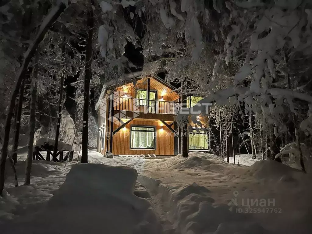 Дом в Мурманская область, Кольский район, Тулома с/пос, Лотта ДНП  ... - Фото 1