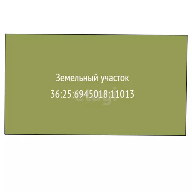 Участок в Рамонский район, СНТ Райский уголок (5.9 м) - Фото 1