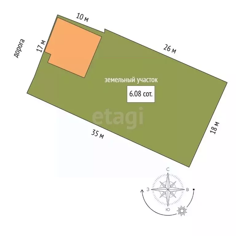 Дом в Башкортостан, Стерлитамак ул. Халтурина (66 м) - Фото 2