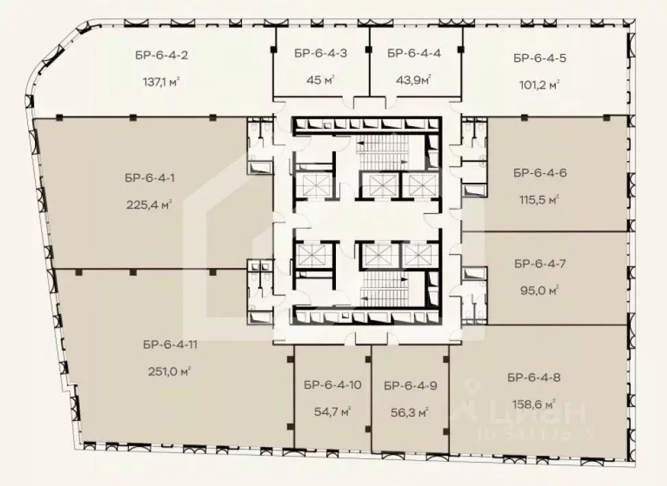 Помещение свободного назначения в Москва Холодильный пер., 3к1 (846 м) - Фото 2