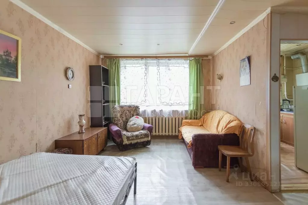 1-к кв. Карелия, Петрозаводск Судостроительная ул., 12Б (30.4 м) - Фото 1