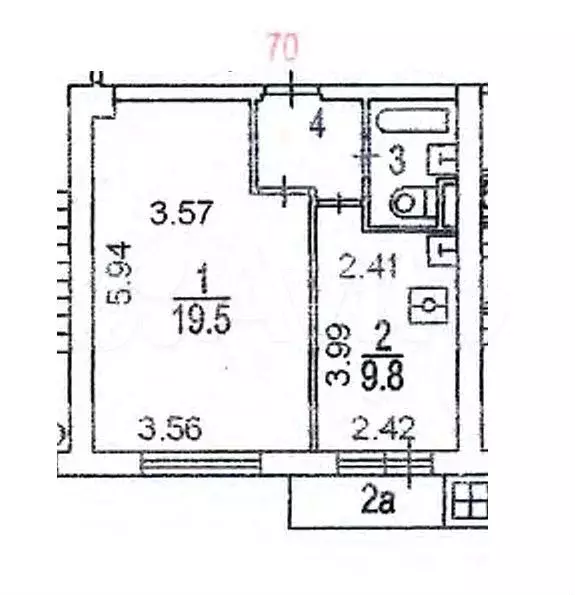 Аукцион: 1-к. квартира, 34,7 м, 10/12 эт. - Фото 0