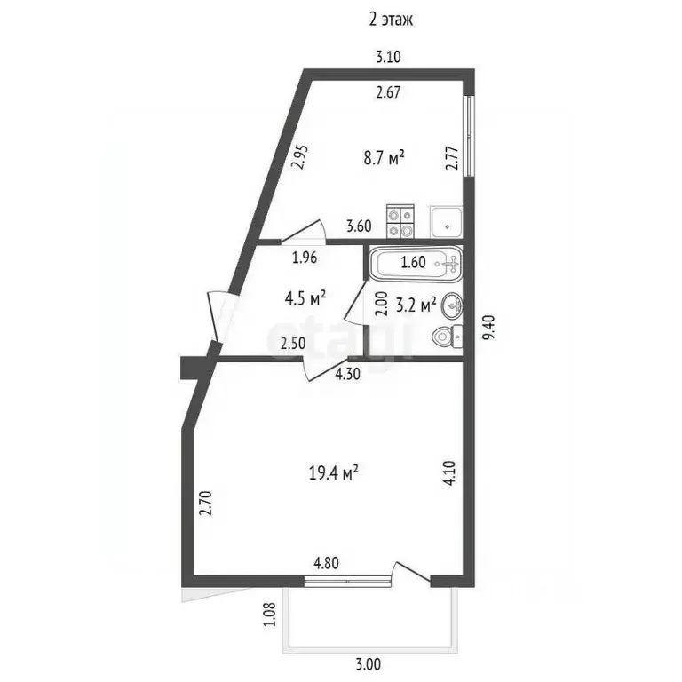Гараж в Крым, Ялта муниципальный округ, Гаспра пгт ш. Алупкинское, 30А ... - Фото 1